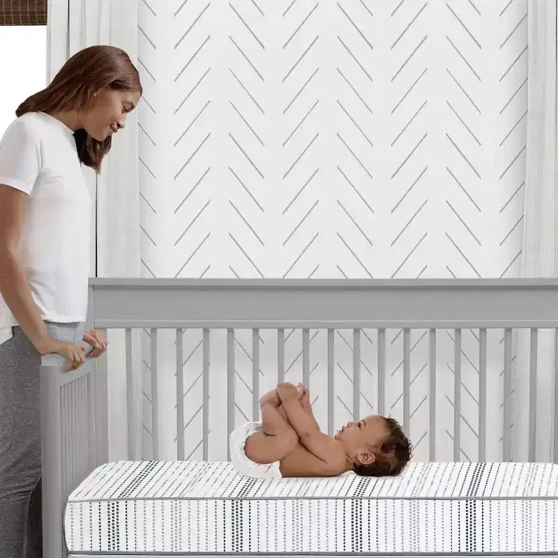 Serta iComfort Moonlight Breeze 2-Stage Plant-Based Foam Crib and Toddler Mattress: Firm, 5.25" Thick, 9.3 lbs
