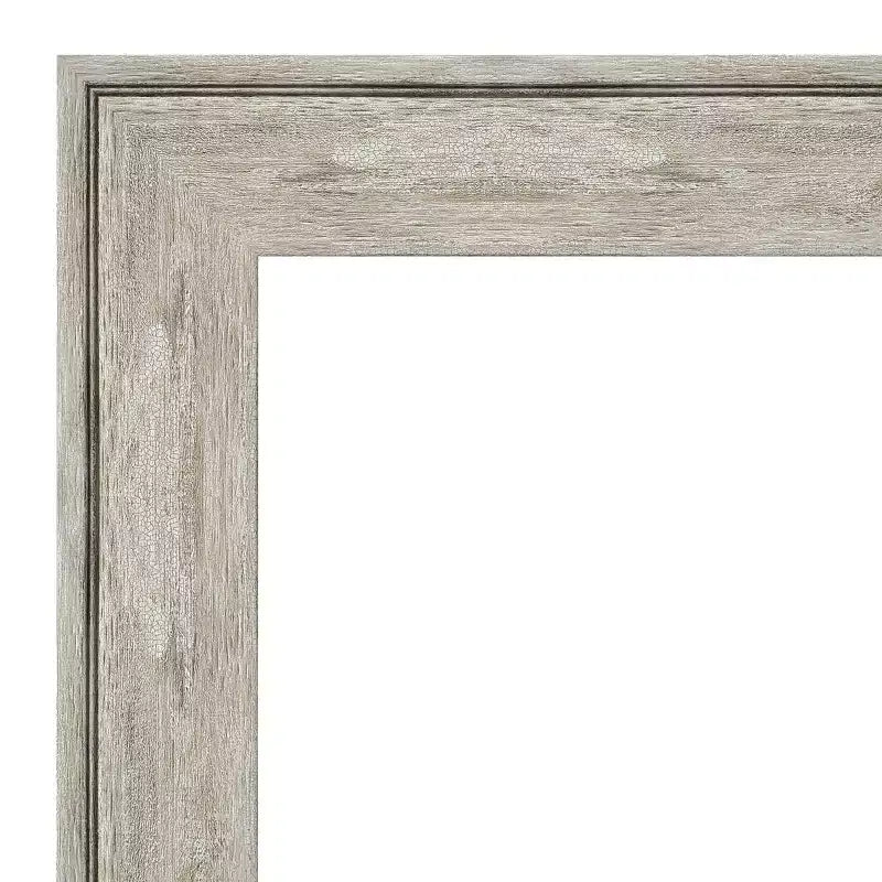 31" x 31" Square Wall Mirror with Crackled Frame, No Assembly - Amanti Art