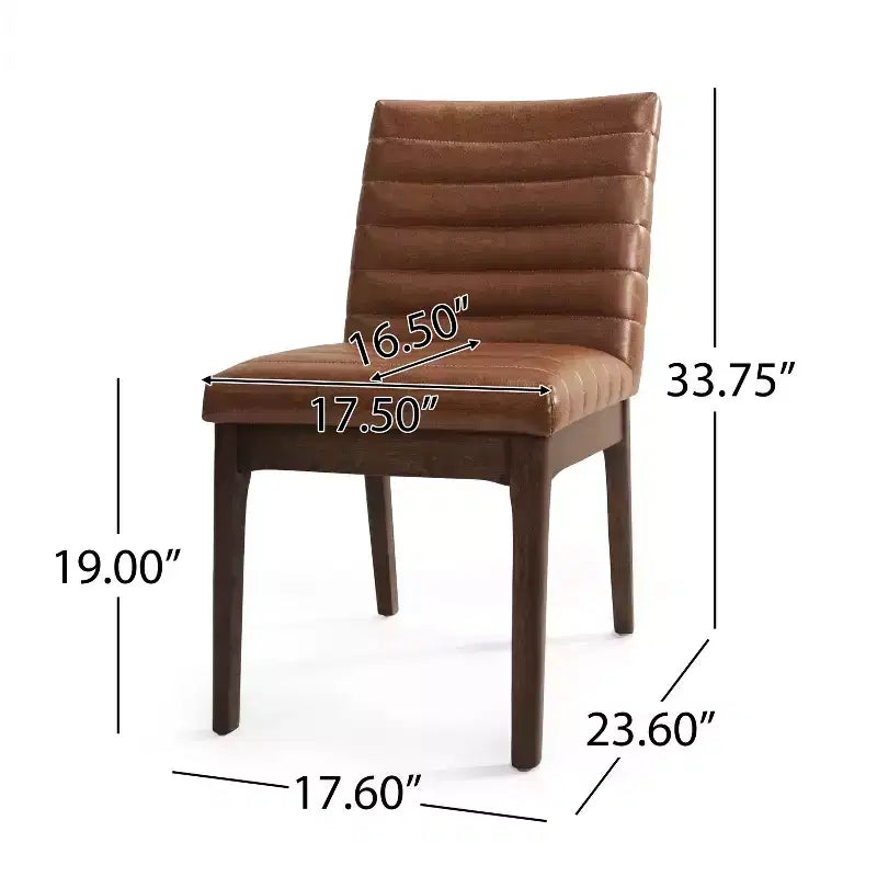 Christopher Knight Home Latisha 5 Piece Mid-Century Modern Rubberwood Upholstered Dining Set