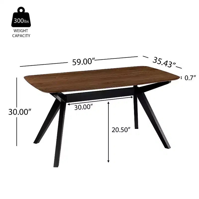 Christopher Knight Home Latisha 5 Piece Mid-Century Modern Rubberwood Upholstered Dining Set