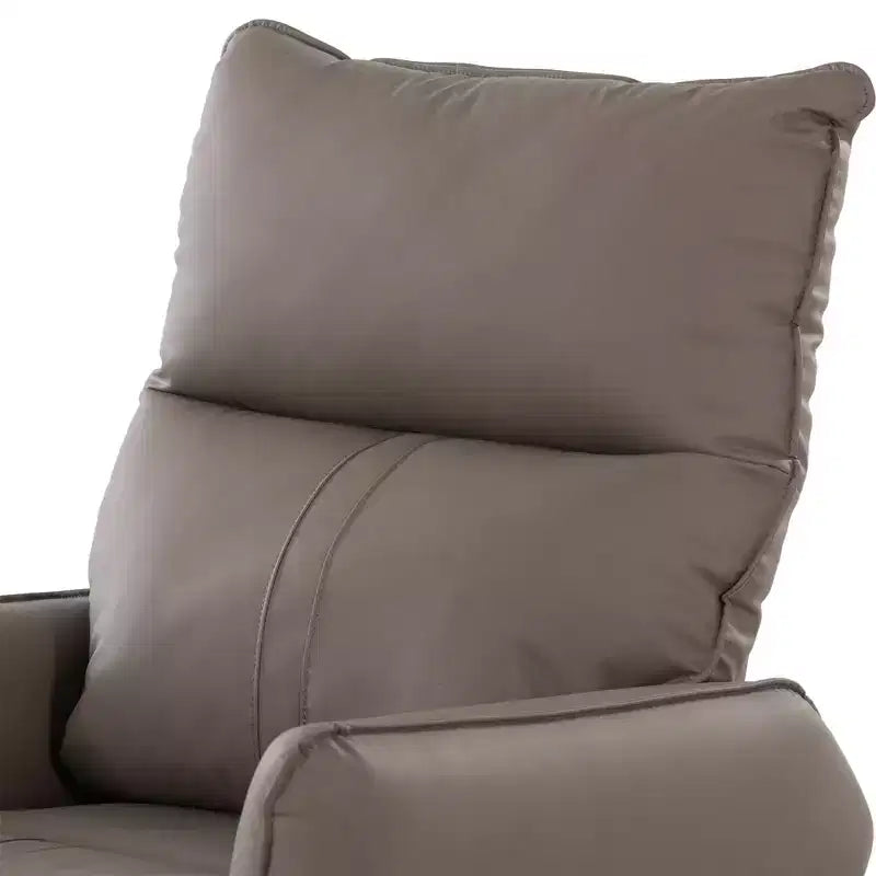 Okak Rocking Recliner Chair with Side Pocket 360 Swivel Nursery Accent Chair Small Glider Chair for Living Room Bedroom Home Theater