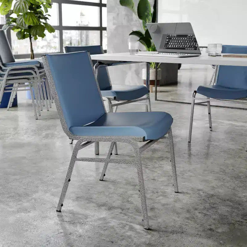 Flash Furniture 4 Pack HERCULES Series Heavy Duty Stack Chair