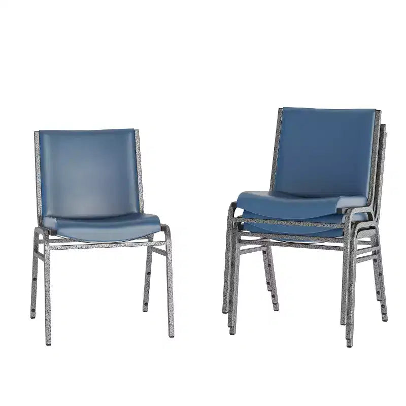 Flash Furniture 4 Pack HERCULES Series Heavy Duty Stack Chair