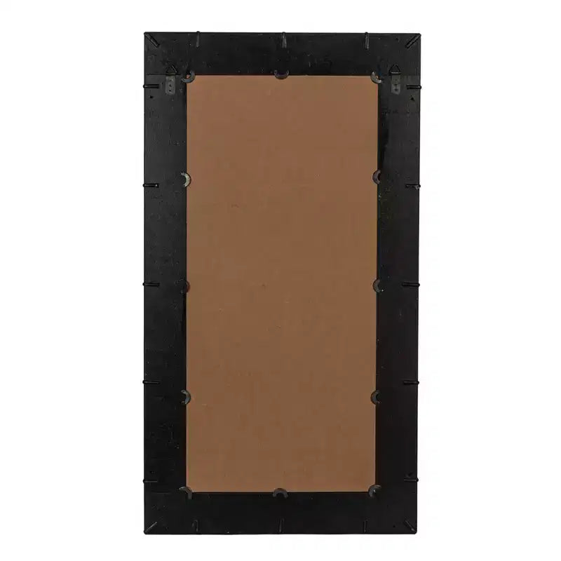 Storied Home Bamboo Square Wall Mirror