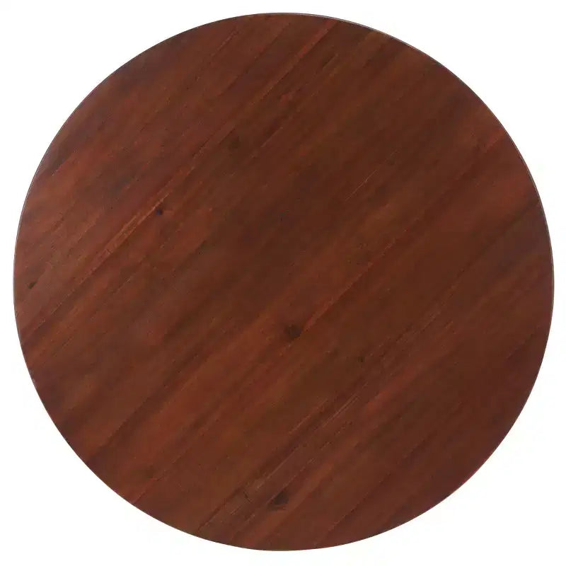 Sergio Round Dining Table - DTB9215A - Rustic Cafe - Safavieh