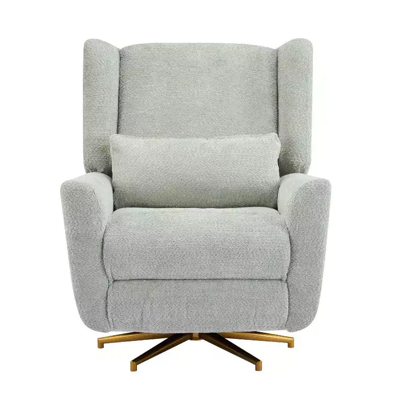 Christopher Knight Home Gilbert Contemporary Upholstered 360 Swivel and Power Recliner Chair
