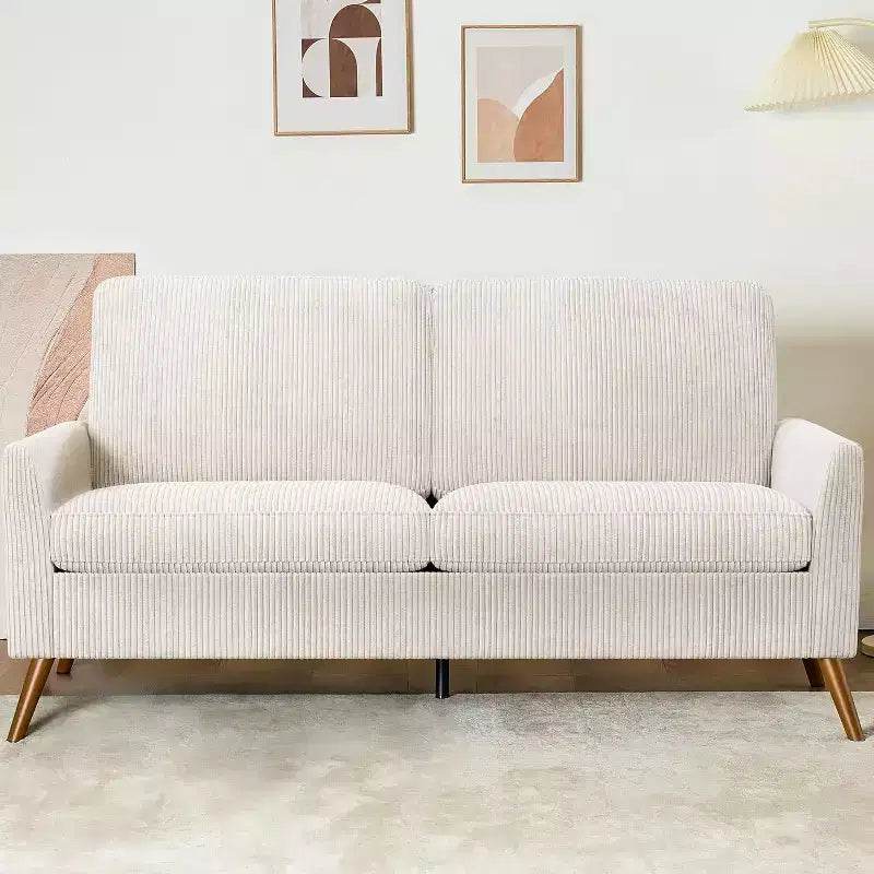 Dyonery 68 sofa, comfortable living room sofa, medieval modern love seat sofa, tool-free assembly small sofa, bedroom and office