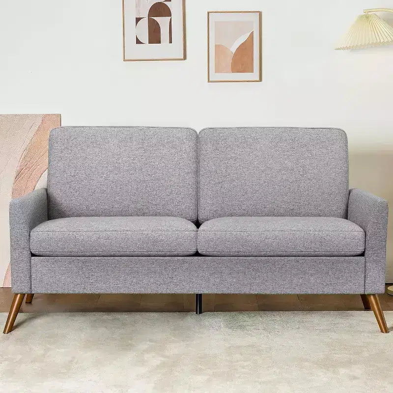 Dyonery 68 sofa, comfortable living room sofa, medieval modern love seat sofa, tool-free assembly small sofa, bedroom and office