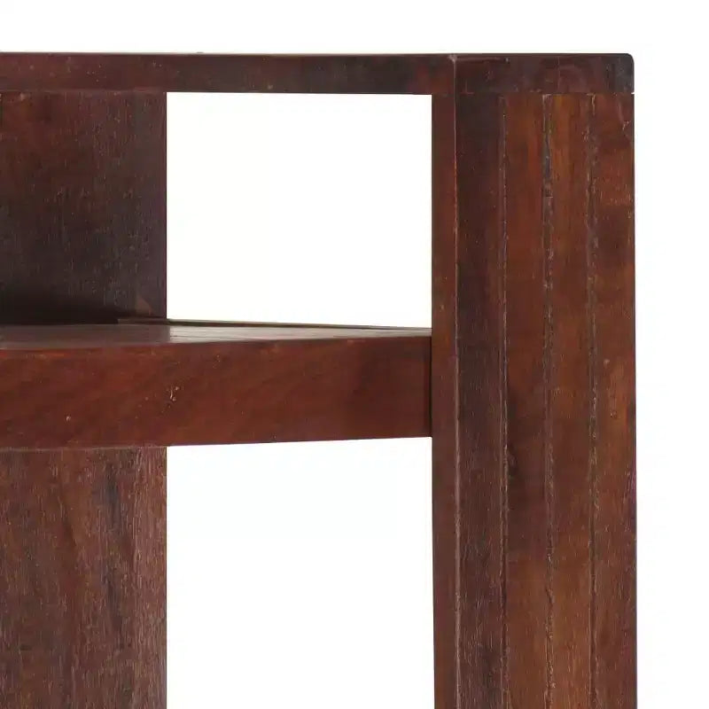 vidaXL Book Cabinet Honey brown Solid Acacia Wood Medium Book Cabinet - 33.5 65.4