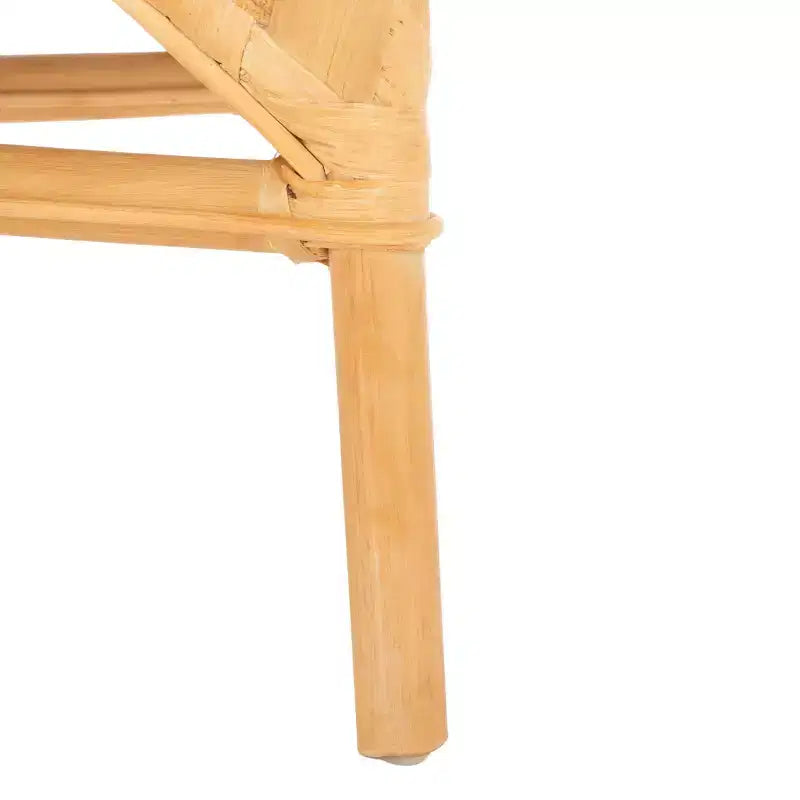 Chorus Woven Sofa Bench - SEA7041 - Natural/White - Safavieh