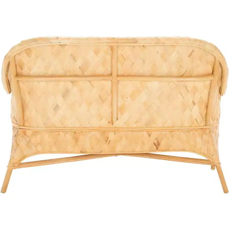 Chorus Woven Sofa Bench - SEA7041 - Natural/White - Safavieh
