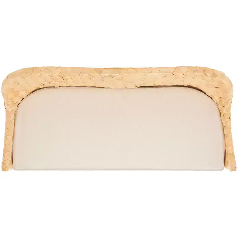 Chorus Woven Sofa Bench - SEA7041 - Natural/White - Safavieh