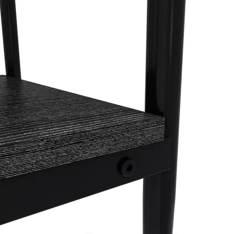 Okak Elegant Tempered Glass Coffee Table Smooth Edge 2PC, Modern Rectangle Tea End Table with Open Shelf for Small Living Room