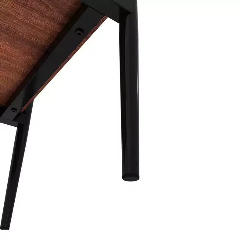 Okak Elegant Tempered Glass Coffee Table Smooth Edge 2PC, Modern Rectangle Tea End Table with Open Shelf for Small Living Room