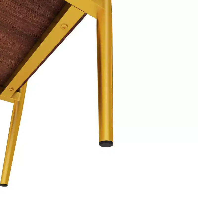 Okak Elegant Tempered Glass Coffee Table Smooth Edge 2PC, Modern Rectangle Tea End Table with Open Shelf for Small Living Room