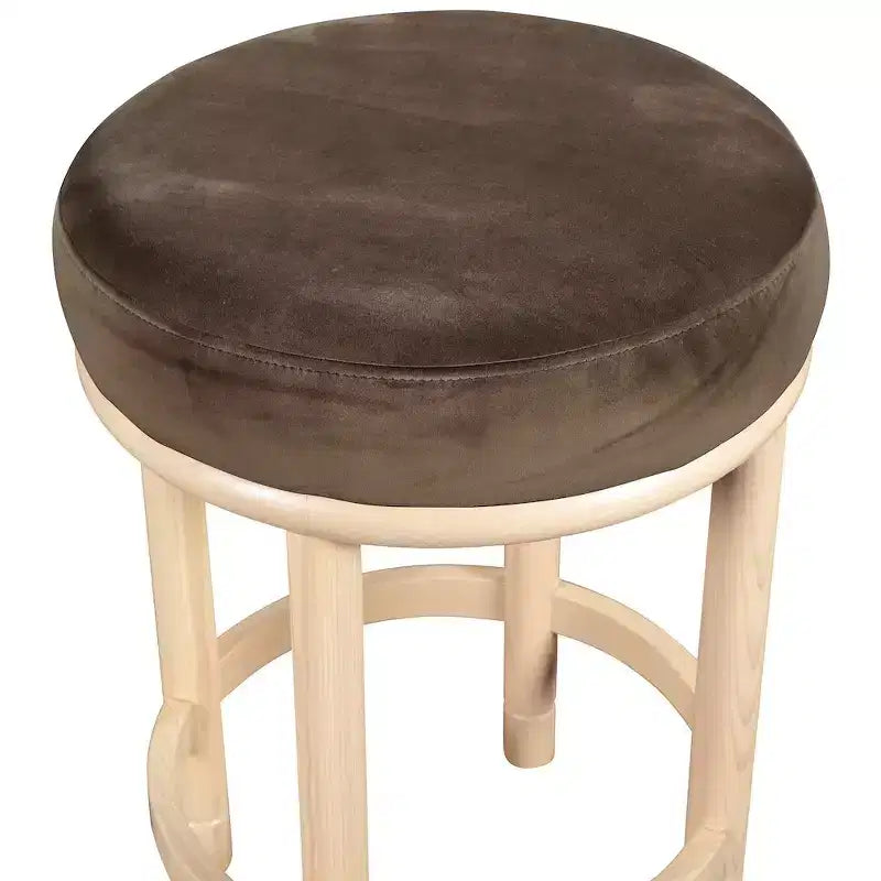 Meridian Furniture,Monette Brown Velvet Counter Stool