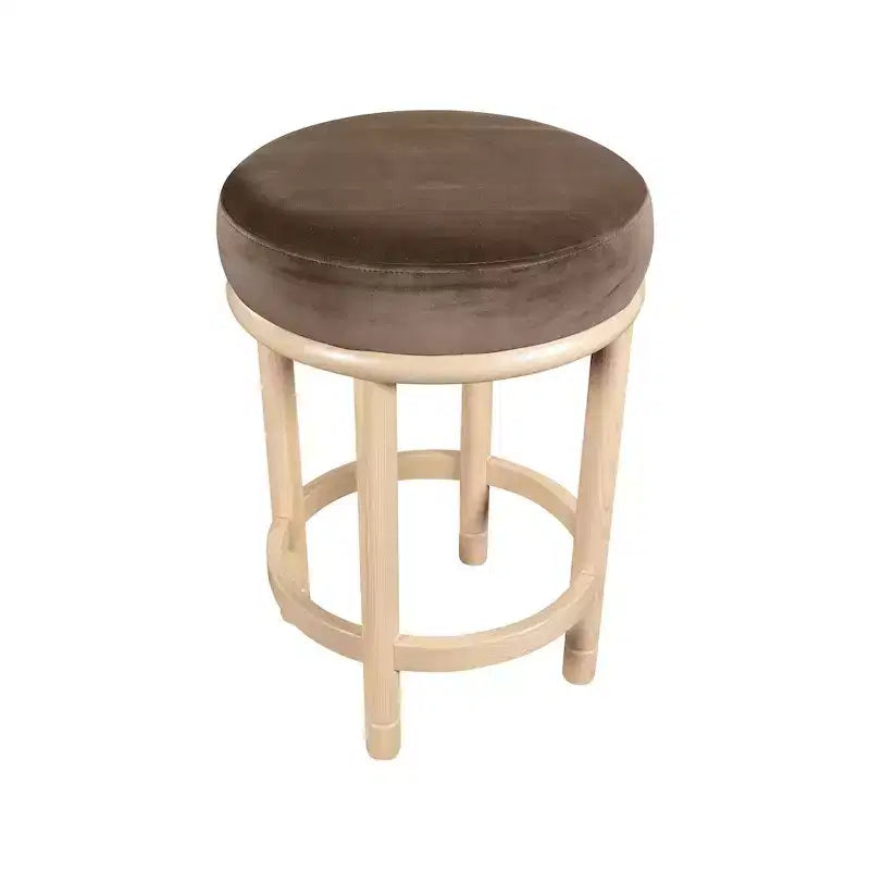 Meridian Furniture,Monette Brown Velvet Counter Stool