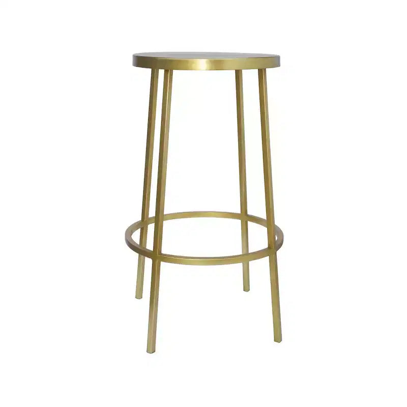 Meridian Furniture,Tyson Gold Iron Counter Stool
