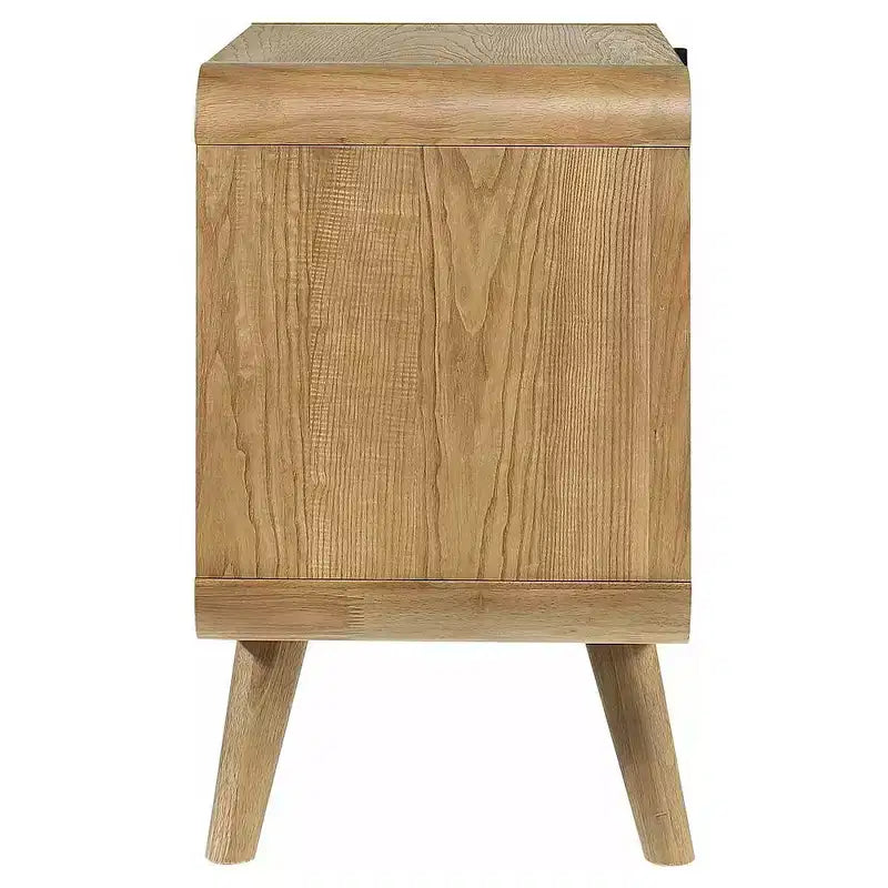 Coaster,Robyn 2-drawer Nightstand Bedside Table Light Ash