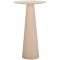 Nurem Tall Ceramic Side Table - ACC2900A - Beige Ceramic/Beige - Safavieh