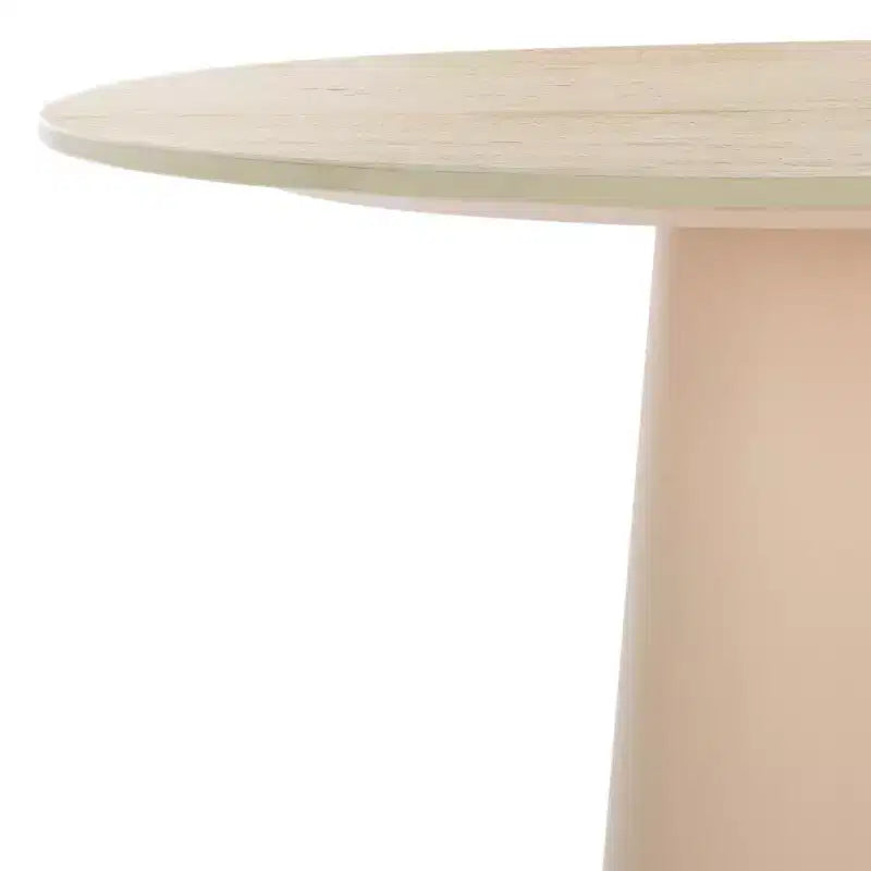 Nurem Tall Ceramic Side Table - ACC2900A - Beige Ceramic/Beige - Safavieh