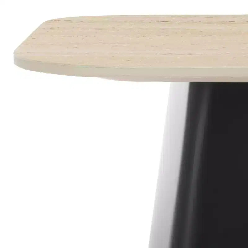 Fedo Porcelain Side Table - ACC2905A - Beige/Black - Safavieh