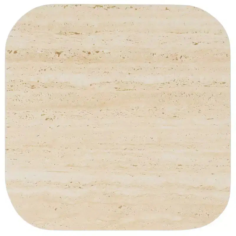 Fedo Porcelain Side Table - ACC2905A - Beige/Black - Safavieh
