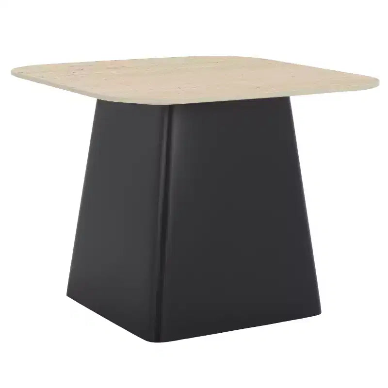Fedo Porcelain Side Table - ACC2905A - Beige/Black - Safavieh