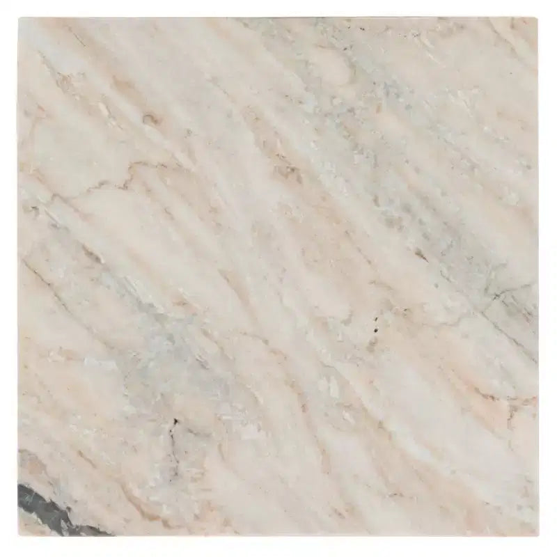 Udo T Marble Side Table - ACC3734A - Brown Grey - Safavieh