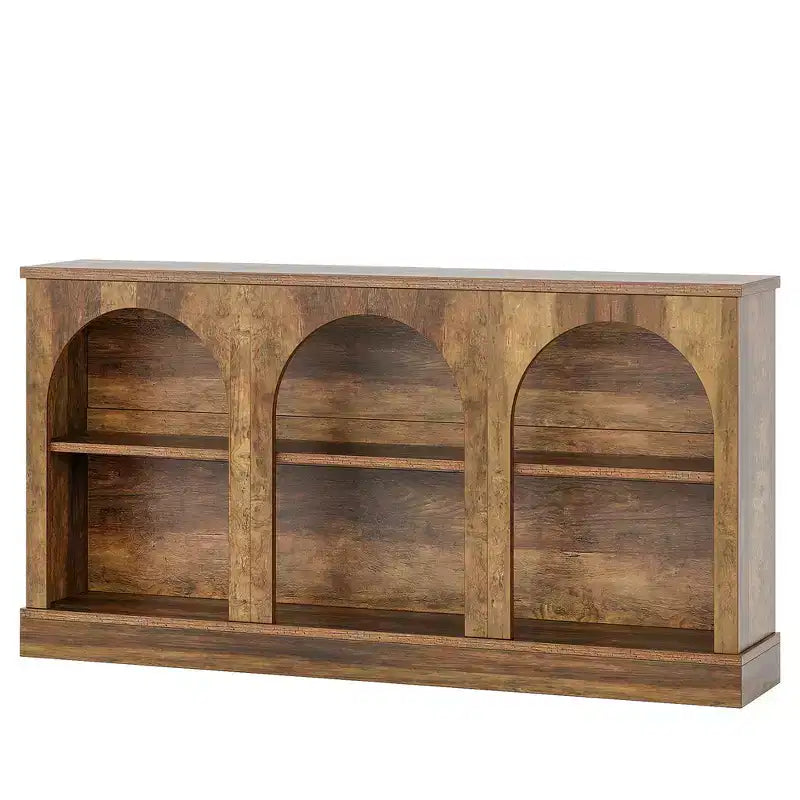 MAYEERTY Multi-Functional Farmhouse Entry Table, Versatile as Sofa Table, Hall Table & TV Stand