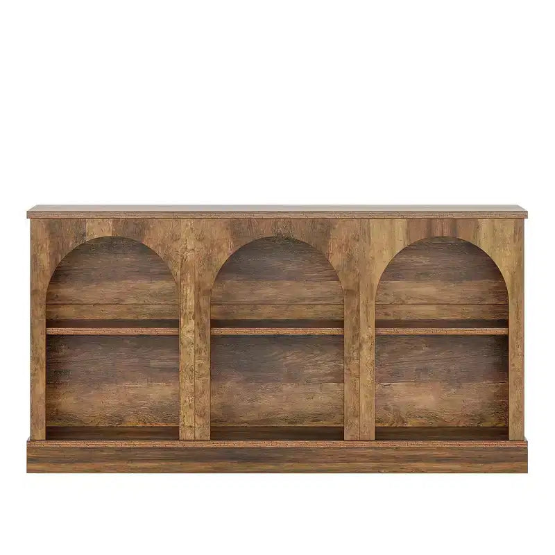 MAYEERTY Multi-Functional Farmhouse Entry Table, Versatile as Sofa Table, Hall Table & TV Stand