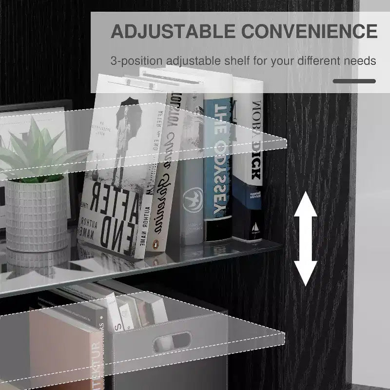 PexFix Freestanding Wood Pantry Cabinet Kitchen Storage Organizer With Shelves & Doors Large Capacity