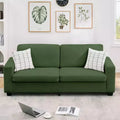 83 Comfy Corduroy Couches, Modern Upholstered Sofa with Wide Armrests, Cloud Couch with Deep Seat Sofa