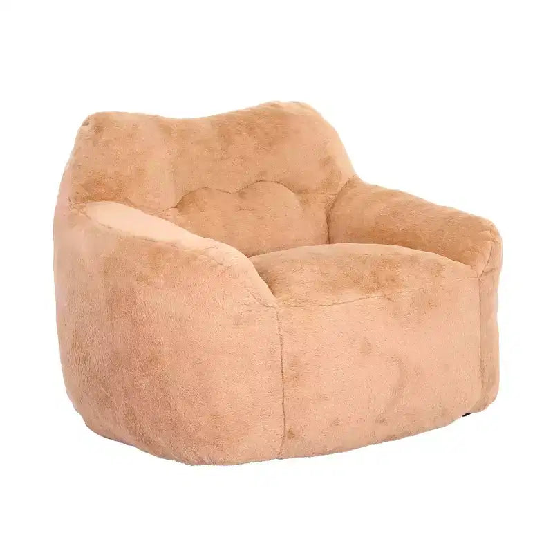 MAYEERTY Bean Bag Sofa Chair with Armrests High Density Foam Lazy Comfortable for Adults Living Room Bedroom Reading