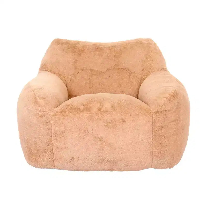 MAYEERTY Bean Bag Sofa Chair with Armrests High Density Foam Lazy Comfortable for Adults Living Room Bedroom Reading