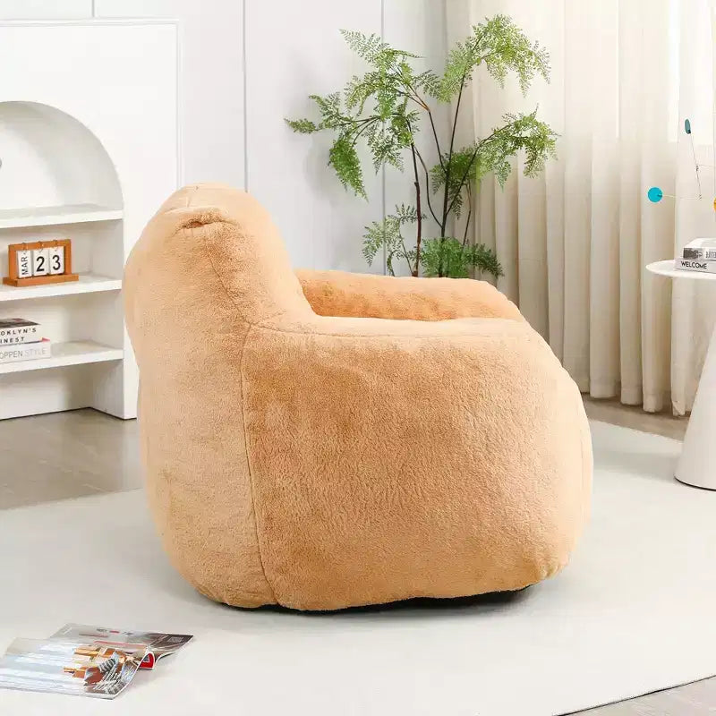 MAYEERTY Bean Bag Sofa Chair with Armrests High Density Foam Lazy Comfortable for Adults Living Room Bedroom Reading