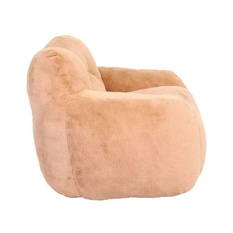 MAYEERTY Bean Bag Sofa Chair with Armrests High Density Foam Lazy Comfortable for Adults Living Room Bedroom Reading