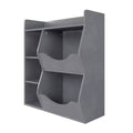 Kids Bookshelf and Toy Storage, 3 Tier Toy Storage Organizer, 5 Cube Storage Cabinet, Toddler Bookshelf