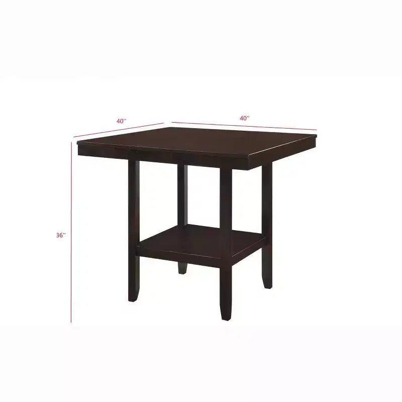 Home Design Macon 5 Piece Counter Height Dining Set