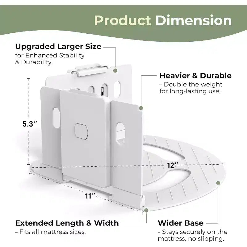 Faunna Bed Lock Sheet Holders, Upgrade Straps Keep Sheets Firm & Tight, Fitted Sheet Clips for Corners, Easy One-Time Installation, White