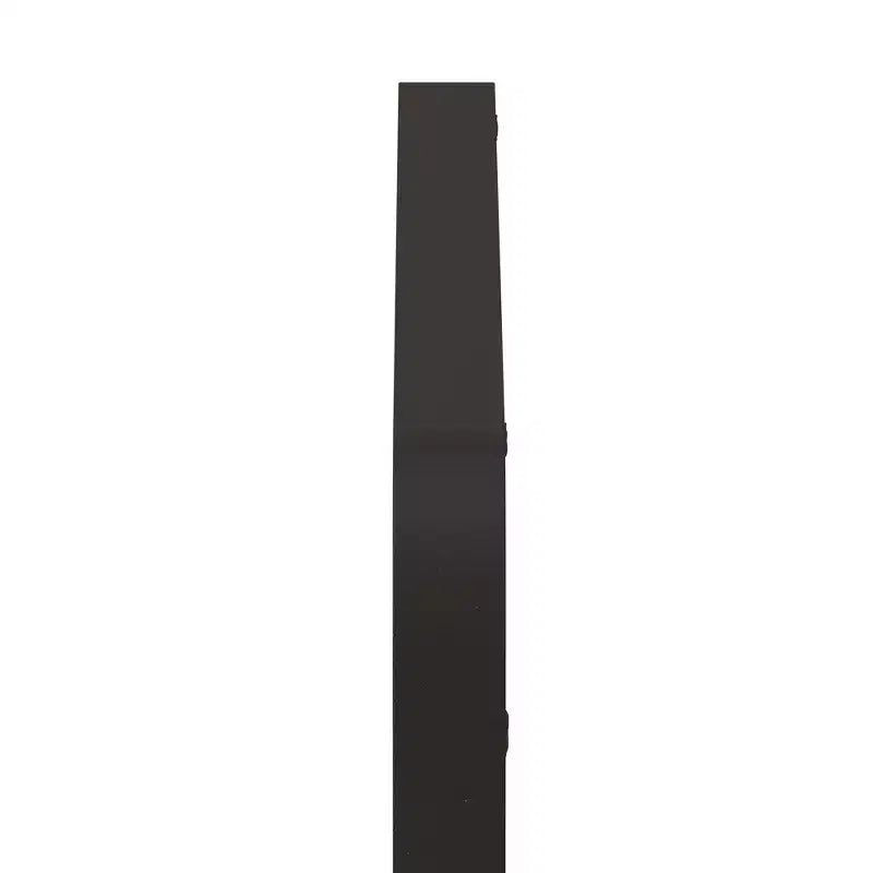 30x40 Inch Wall Mounted Black Rectangular Mirror Metal Framed Mirror