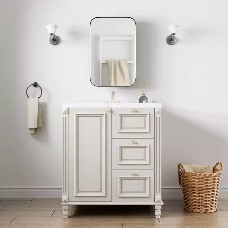 PexFix 24 x 16 Bathroom Cabinet with Mirror Stainless Steel Frame and 2 Adjustable Shelves Wall Medicine Cabinets Mirrors Rectangle Recessed Black
