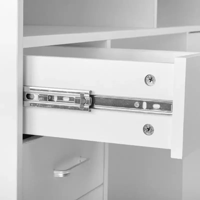 Karl Home White Computer Desk