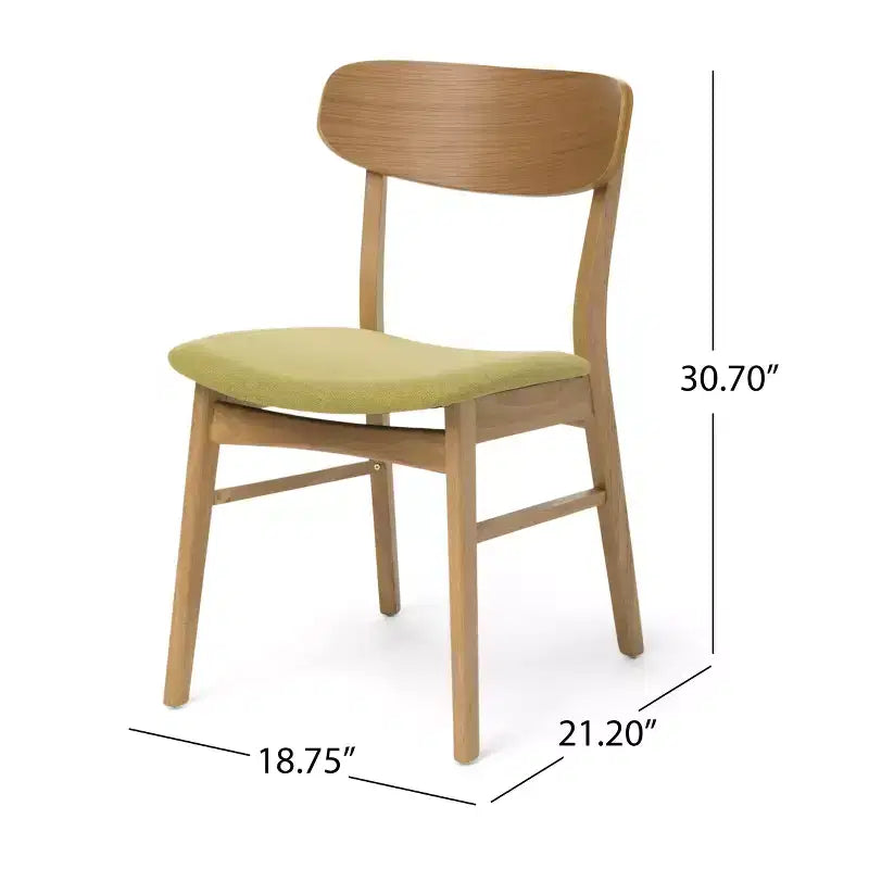 Christopher Knight Home Ballantrae Wood and Fabric 7 Piece Dining Set