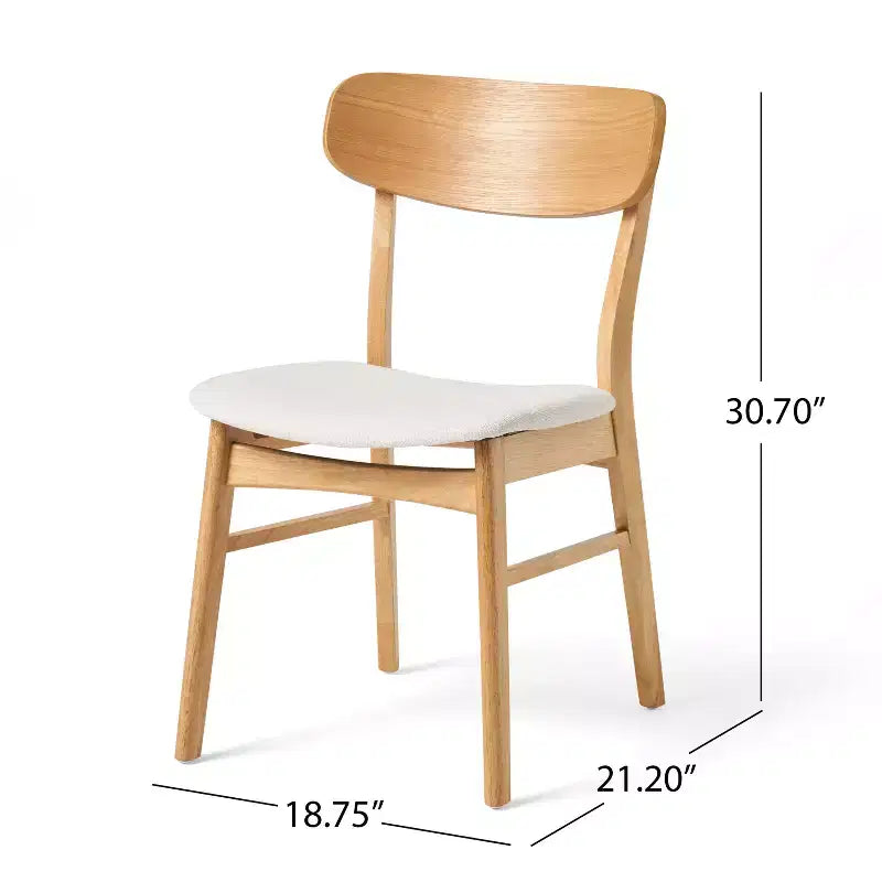 Christopher Knight Home Ballantrae Wood and Fabric 7 Piece Dining Set