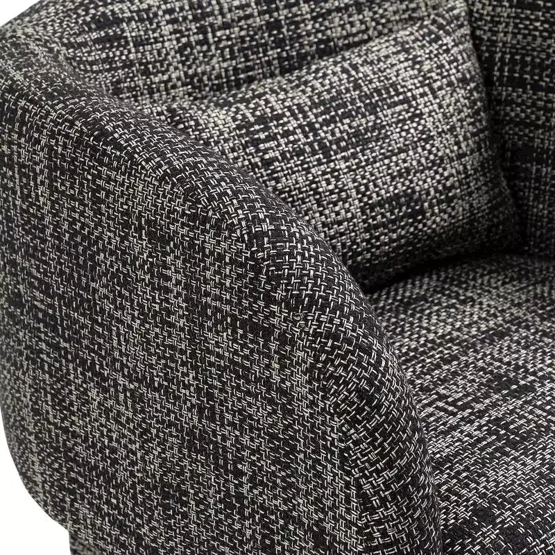 Meridian Furniture,Sawyer Weaved Polyester Fabric Accent Chair