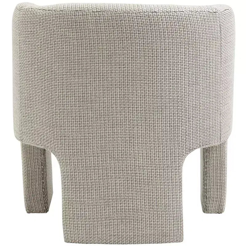 Meridian Furniture,Sawyer Weaved Polyester Fabric Accent Chair