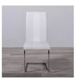 HomeStock D915 Dining Chair White Ecom Chair
