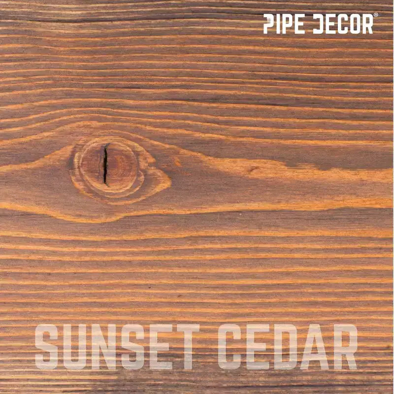 RESTORE Sunset Cedar 24 in. Wood Shelf (Wood Only) by Pipe Decor