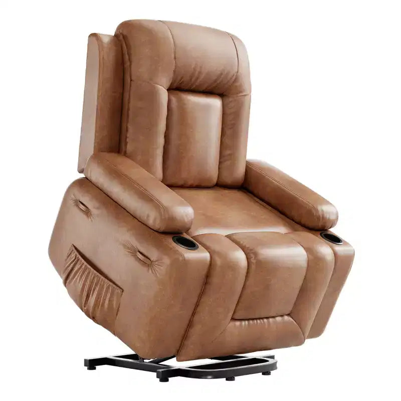 41.7 PU Leather Power Lift Recliner Chair, Adjustable Recliner, Ergonomic Single Sofa, for Living Room